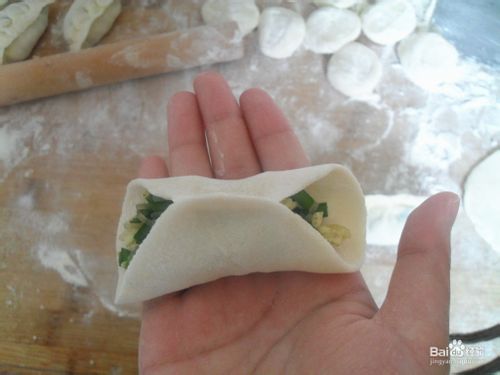 韭菜馅儿——素饺