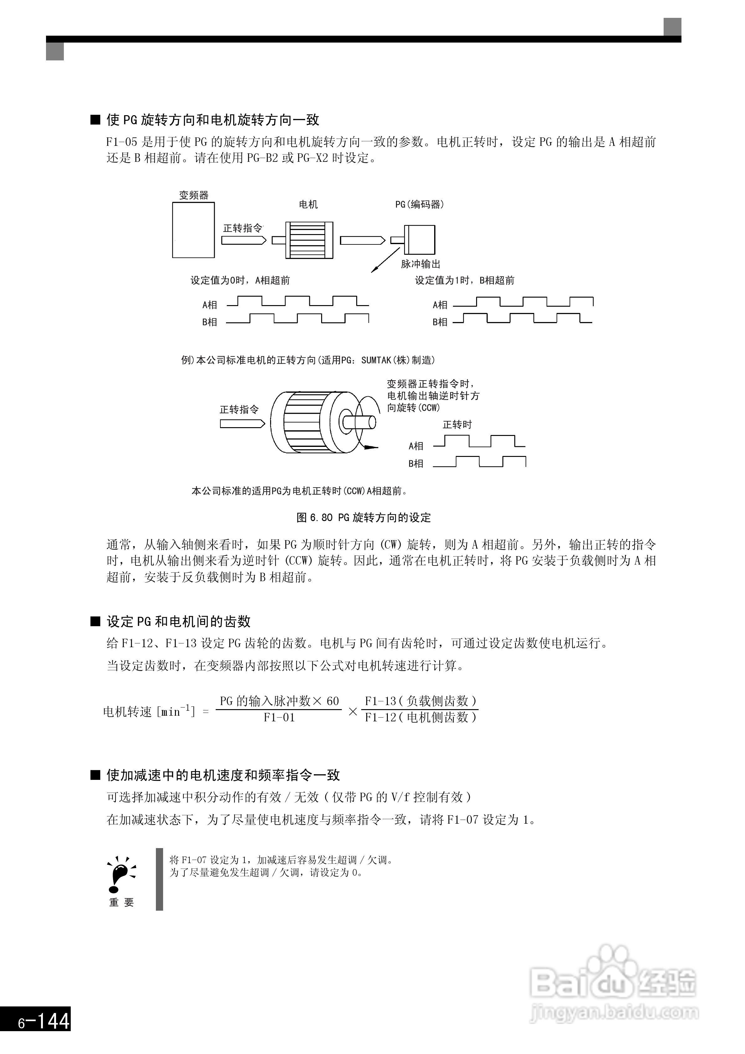 安川CIMR-F7B4300变频器使用说明书:[34]