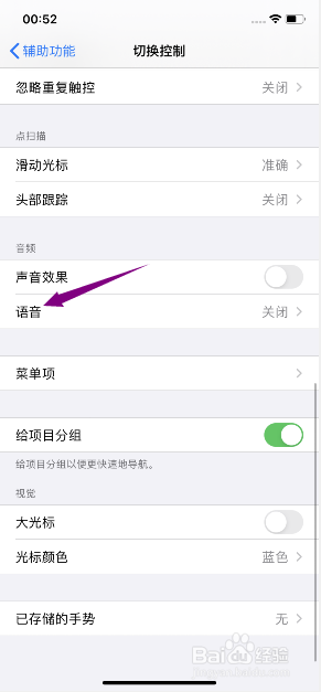 iphone11怎么设置切换控制语音语速