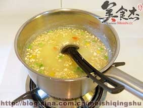 蔬菜玉米麦片粥