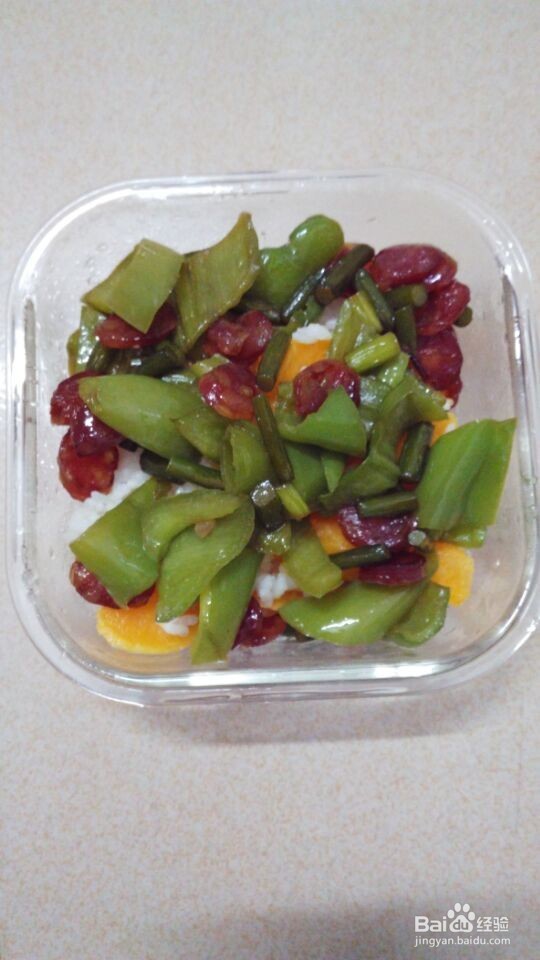 【下饭菜】青椒蒜苗炒腊肠