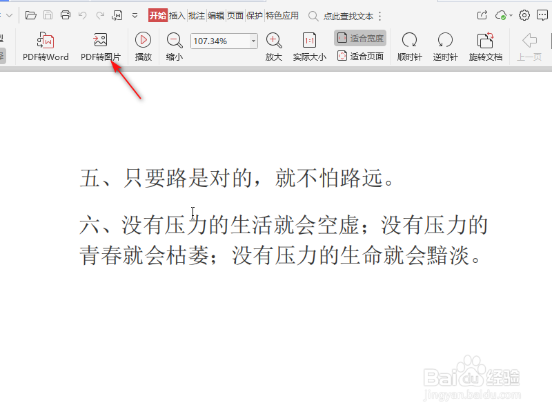pdf的文字如何以图片形式复制到word中