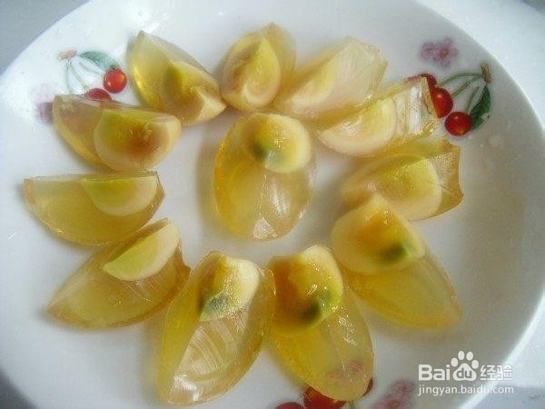 姜汁皮蛋的制作