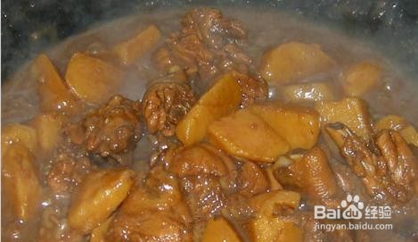 土豆烧鸡腿的做法