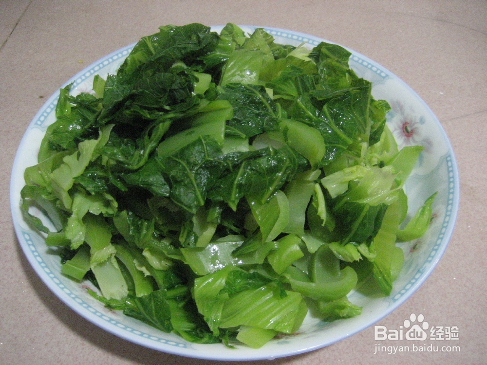 炒芥菜的做法