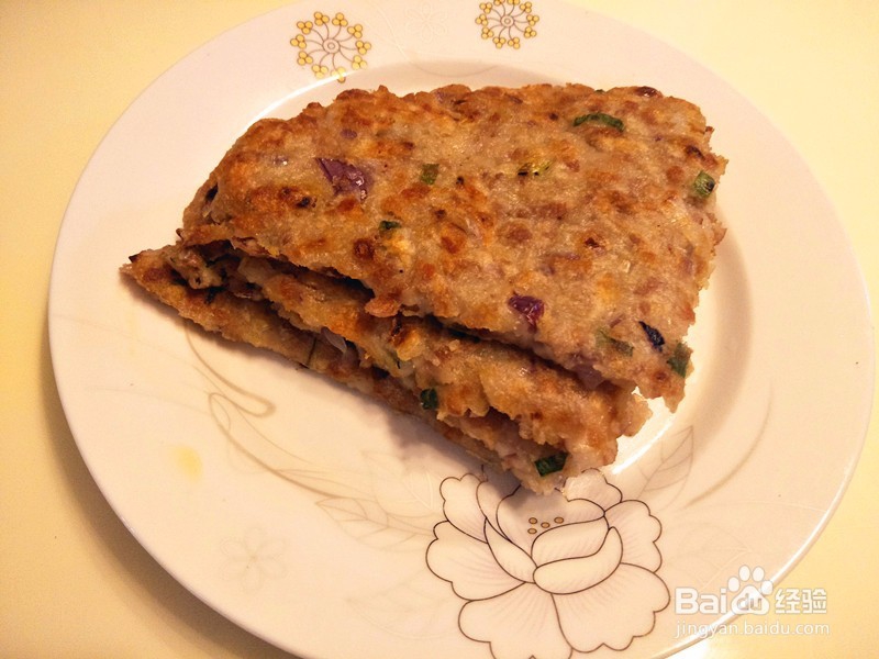 煎肉饼的简单做法