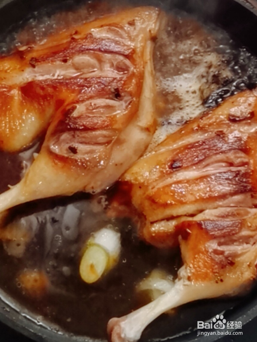 教你怎么做鲍鱼焖鸭腿