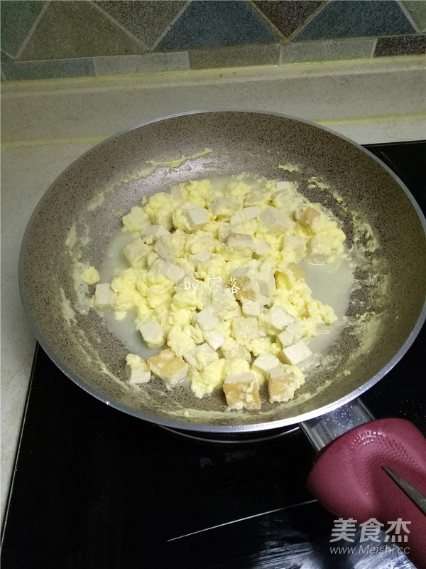 火腿炒豆腐的做法