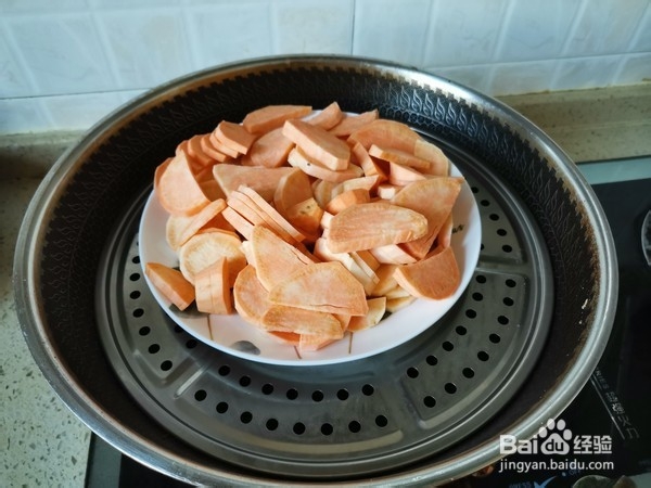 如何制作手抓饼红薯派