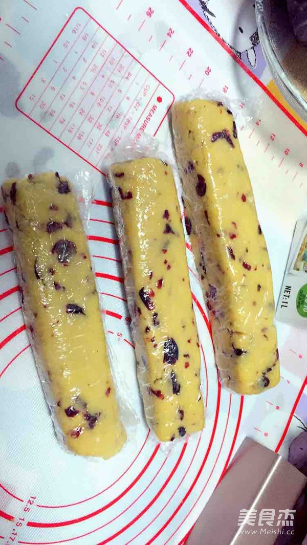 蔓越梅饼干的做法