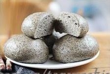 黑芝麻核桃馒头