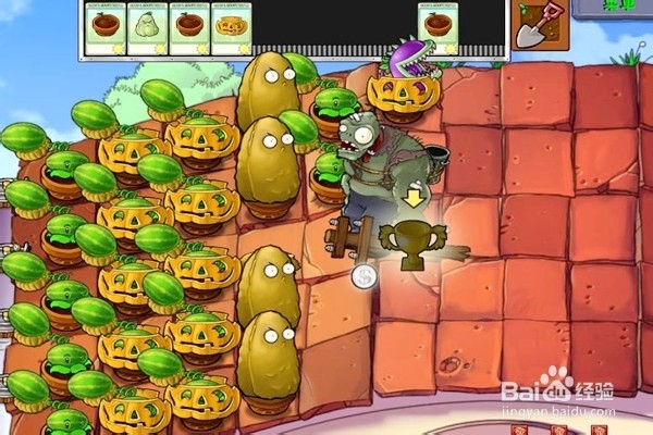 解锁植物大战僵尸迷你游戏。(你看他们像柱子)