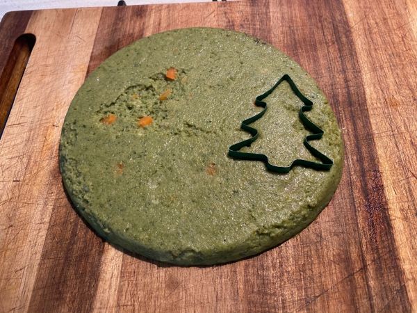 虾仁鸡胸肉菠菜胡萝卜蒸糕