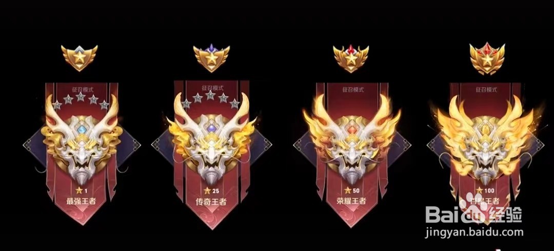 王者等级段位怎么分
