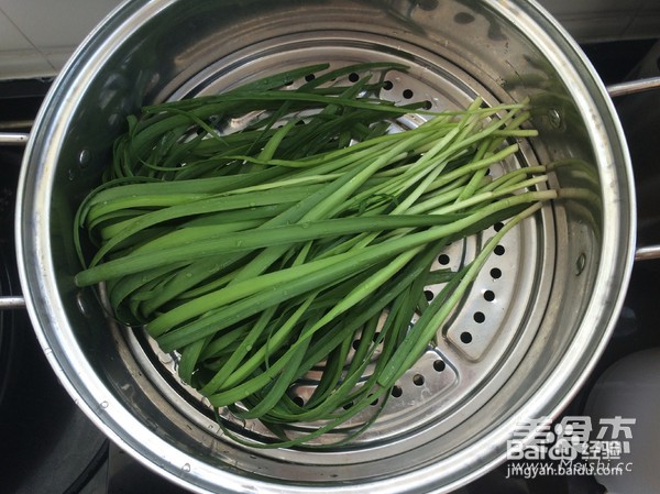 香烤韭菜的做法