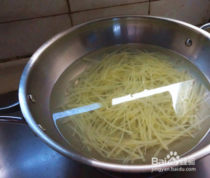 家常菜:酸辣土豆丝
