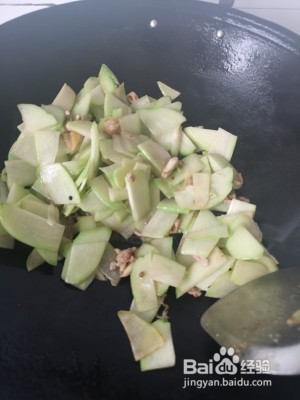 佛手瓜炒肉丝