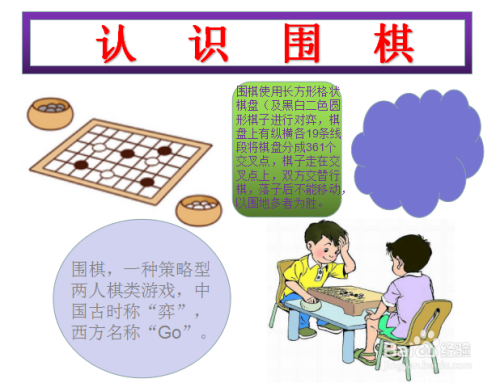 圍棋手抄報簡單又漂亮