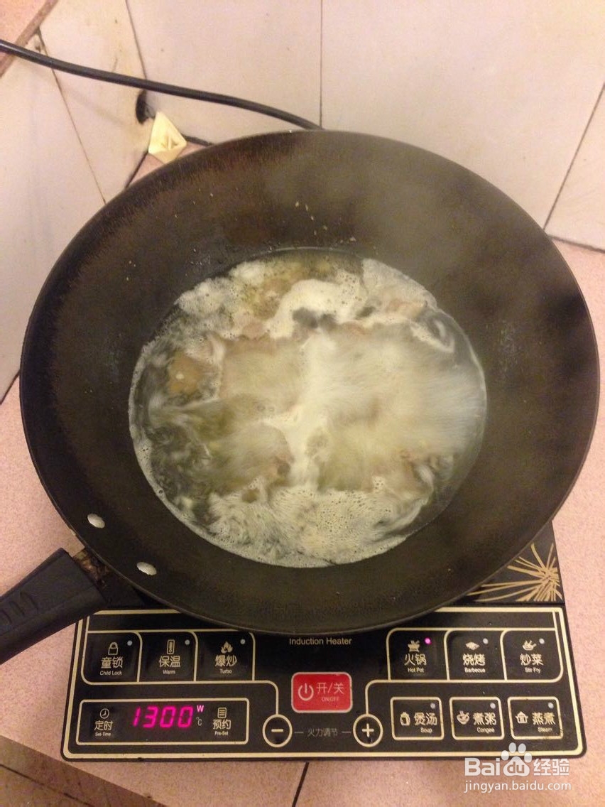 养肝补血明目快手汤:菠菜猪肝汤