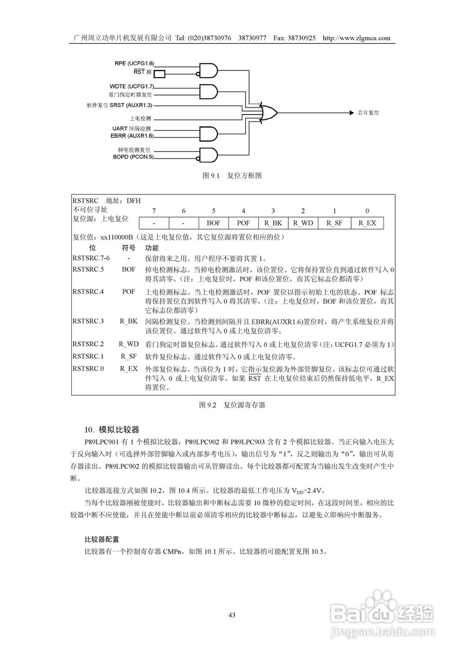 周立功P89LPC901/902/903微控制器使用说明书:[5]