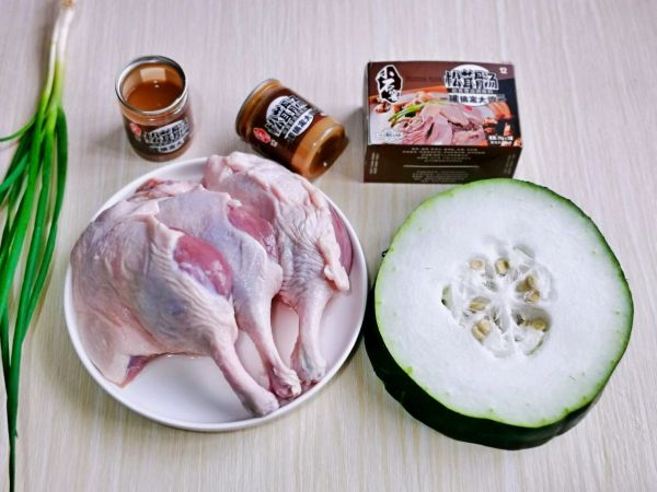 松茸冬瓜白玉菇鸭汤