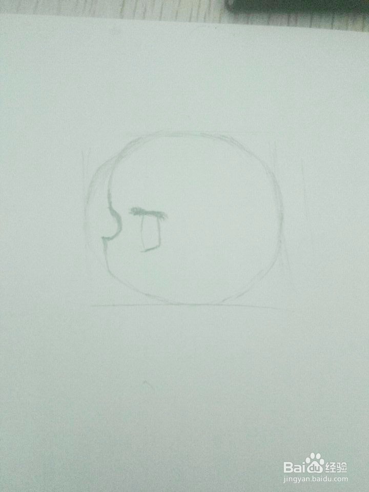 如何描绘动漫人物的侧脸