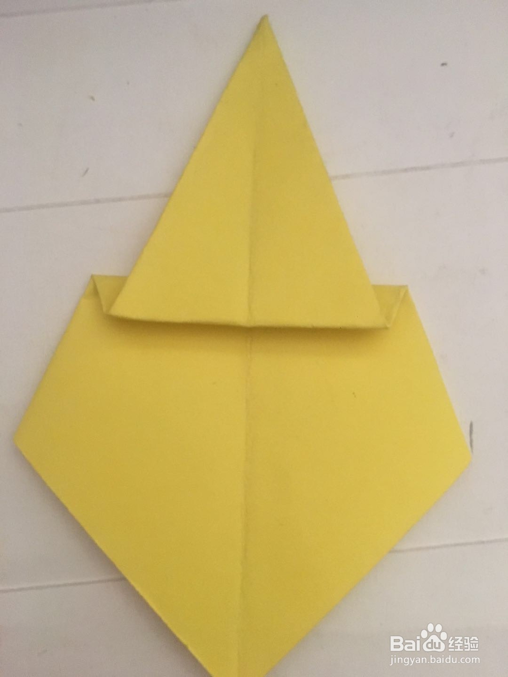 一只可爱的金丝雀 怎样用彩纸折叠