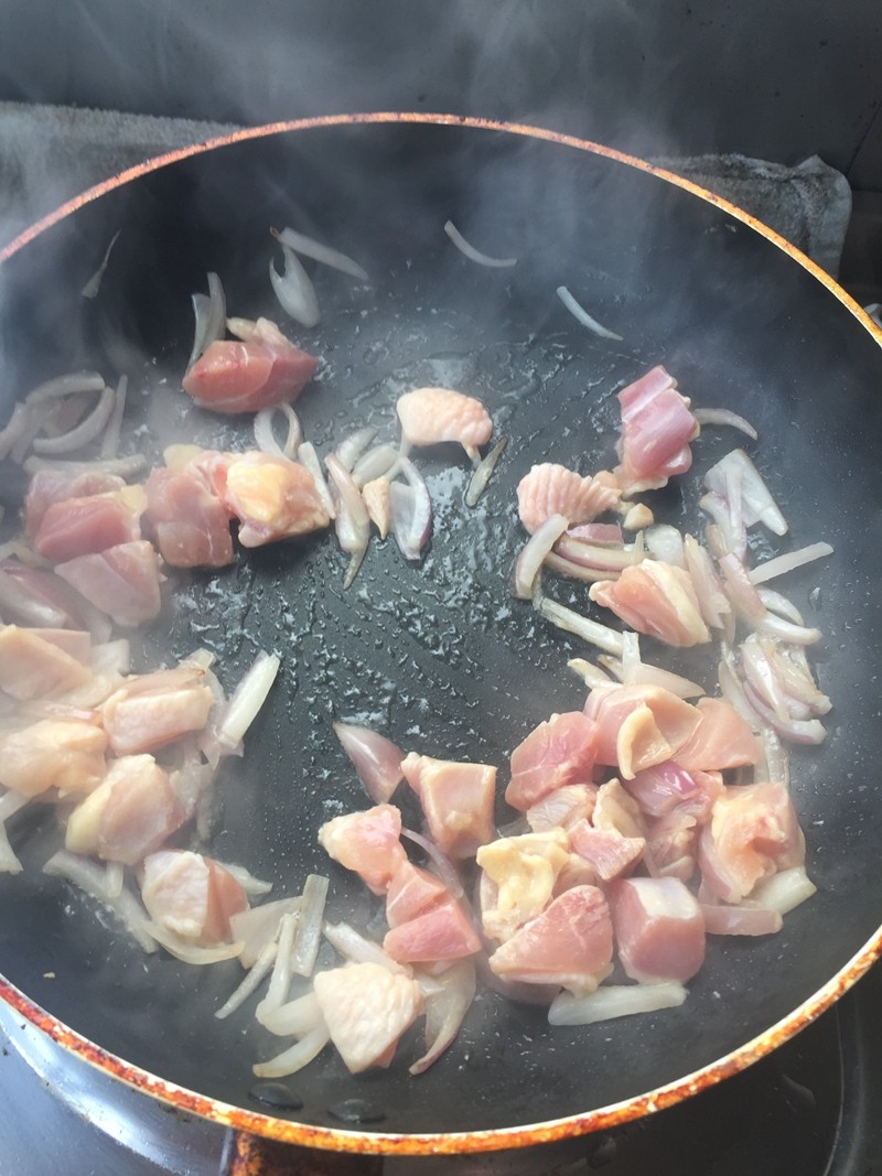 洋葱鸡腿粥超级好吃，不会做我来教你