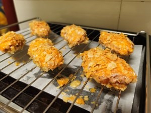 烤薯片鸡翅（外酥内嫩）