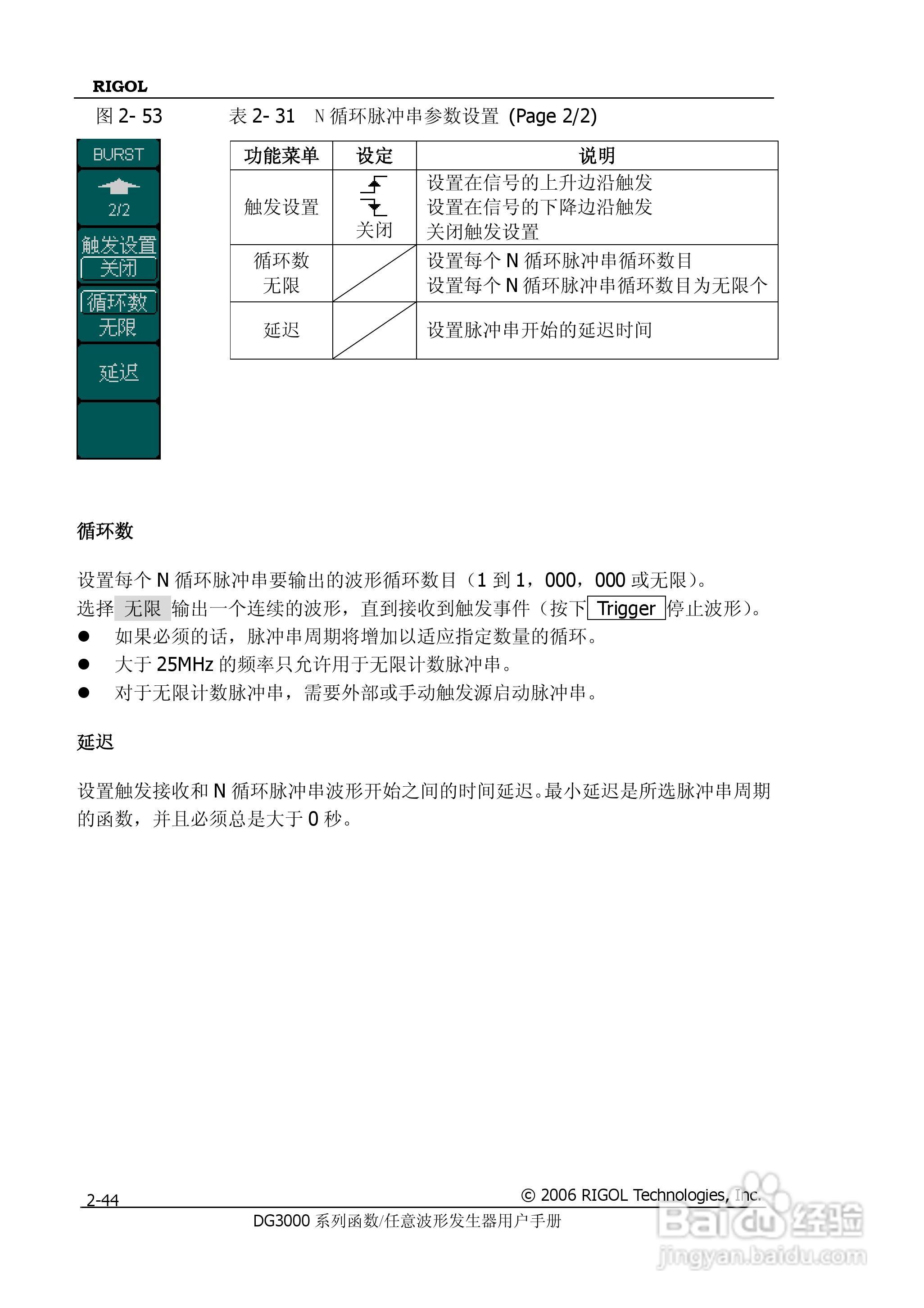 DG3061A函数/任意波形发生器使用说明书:[8]