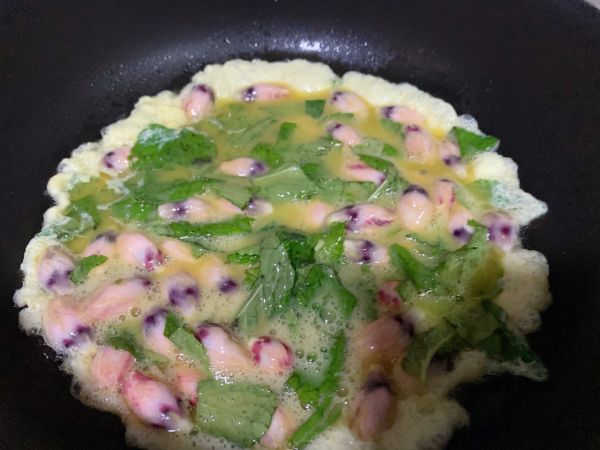 木槿花薄荷炒蛋