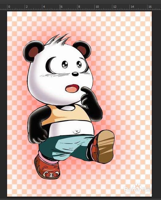PS中如何设置投影饱和度效果