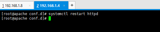linux系统apache配置虚拟主机