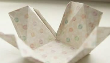 自制漂亮喜糖盒的折法带展开图纸