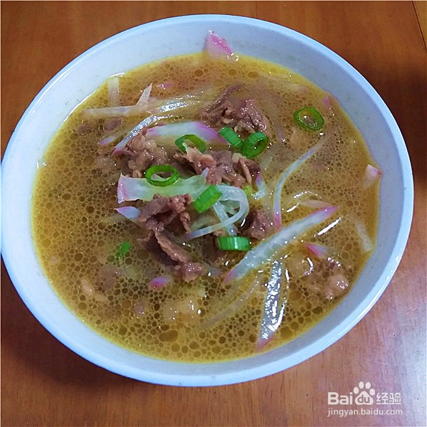 羊肉萝卜丝汤的做法