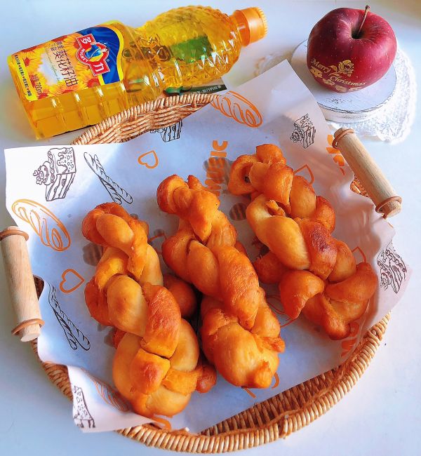 糖桂花双色麻花