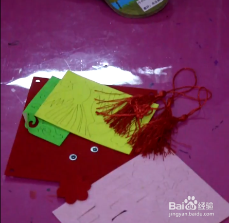 《小小传承人》幼儿传统文化手工新年吊饰