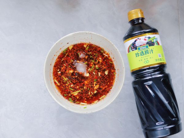 无油捞汁冷荞麦面