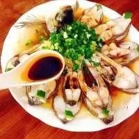清蒸孔雀开屏鱼---