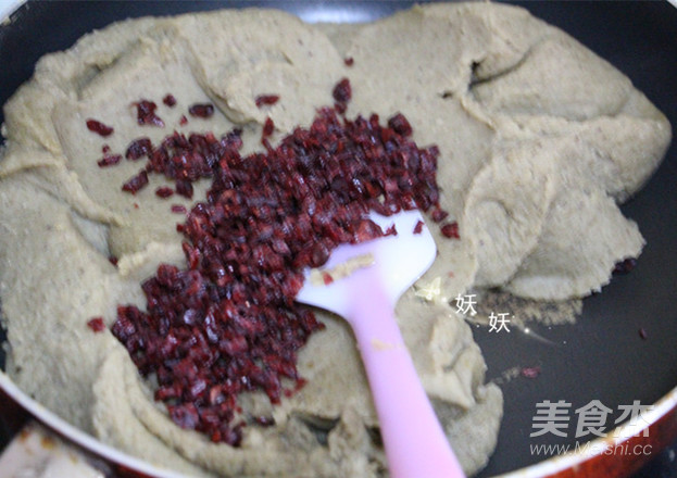 蔓越莓绿豆糕