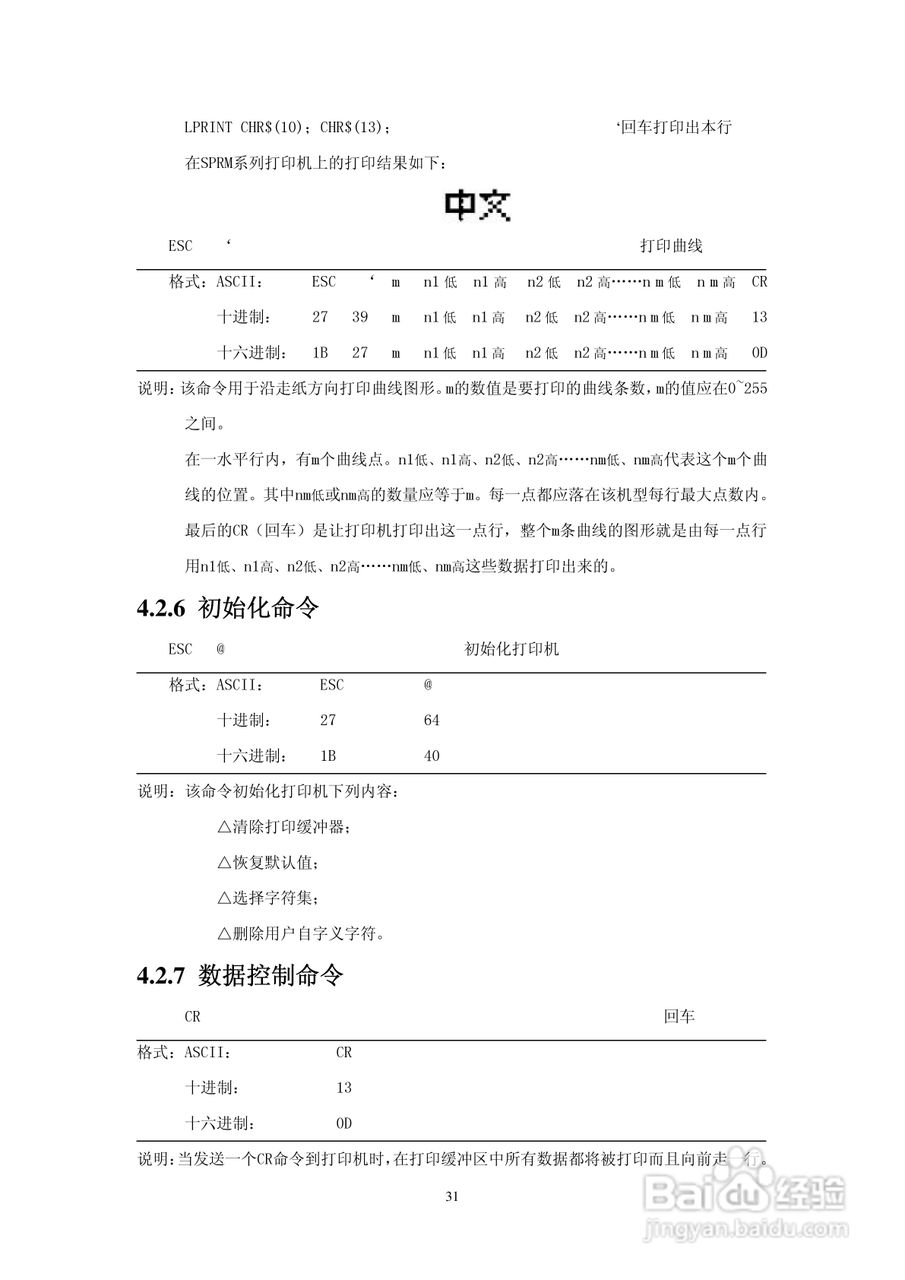 思普瑞特微型热敏打印机使用说明书:[4]
