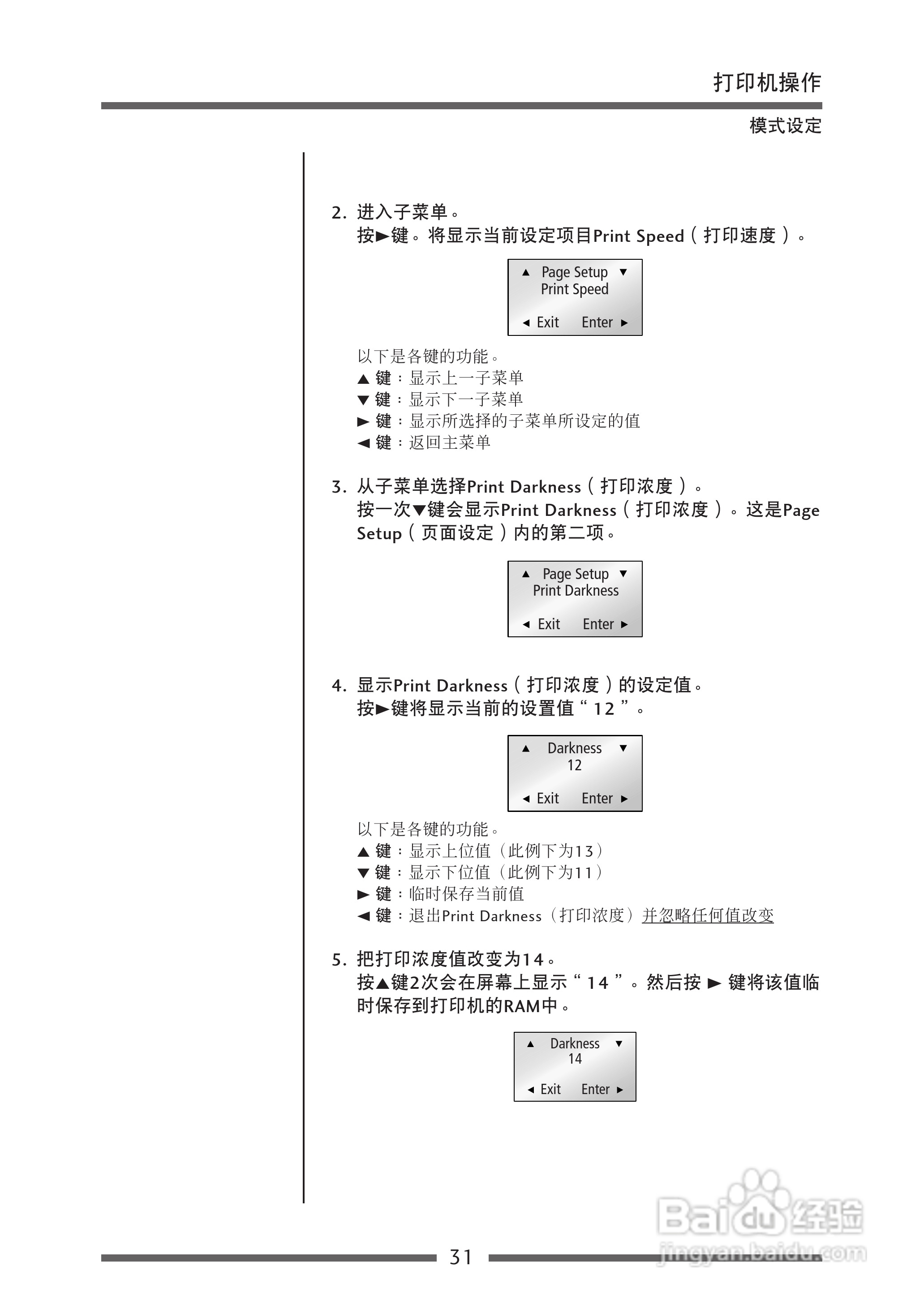 CITIZEN CL-S700热传印条形码及标签打印机用户手册:[4]