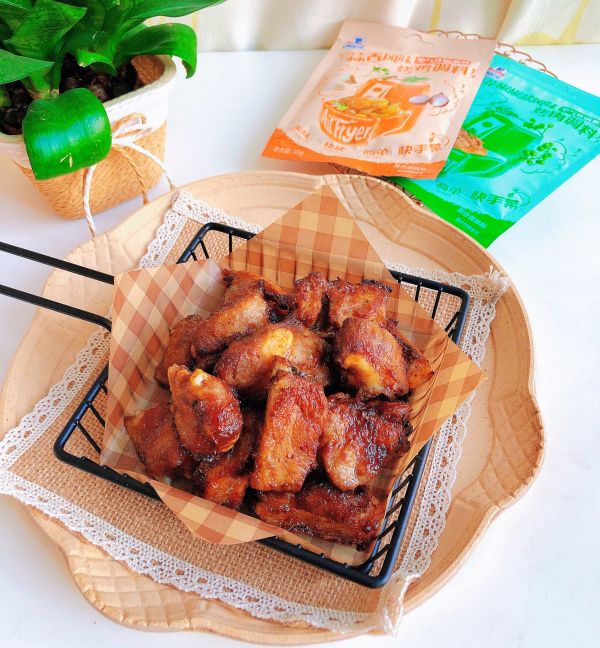 蒜香青花椒排骨