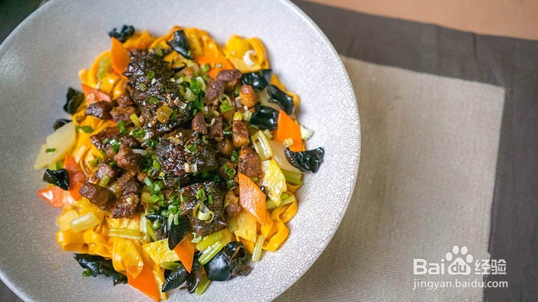 酸辣海参臊子面