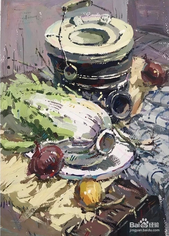 美术入门画色彩静物单色线稿的方法是什么