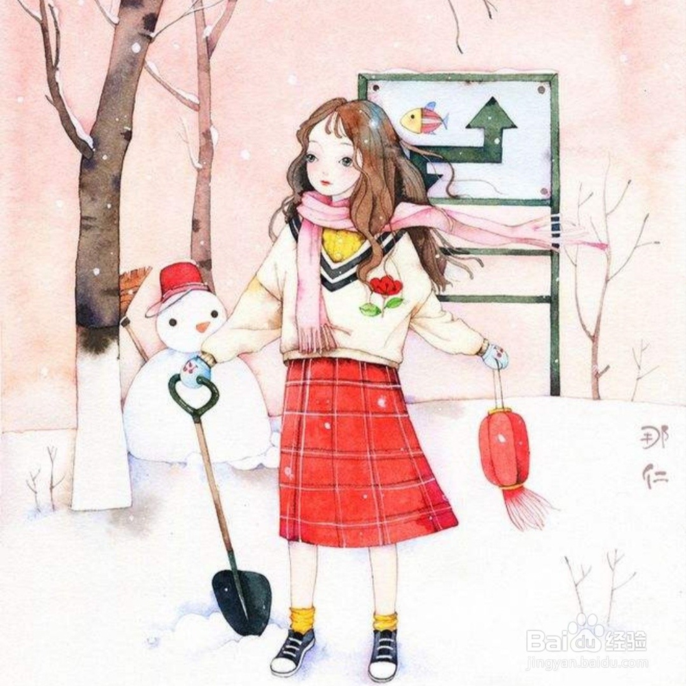 适合冬天女生的穿搭