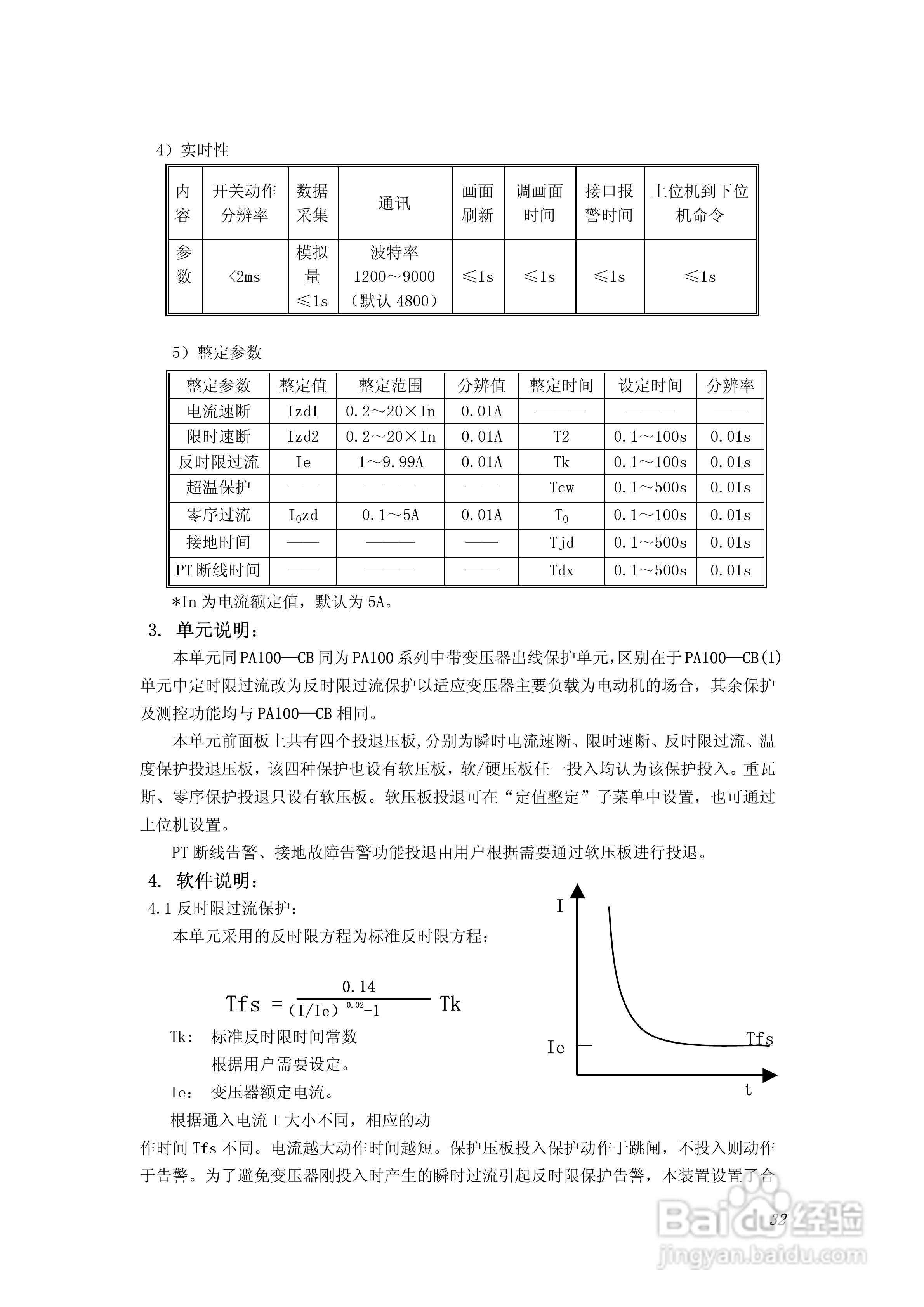 PA100综合数字继电器使用说明书:[4]