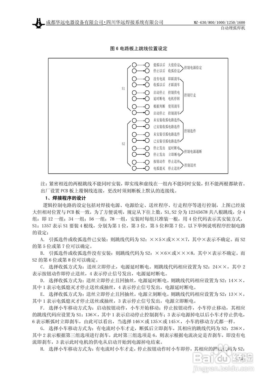华远MZ-1600自动埋弧焊机使用说明书:[2]