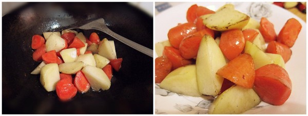 土豆胡萝卜烧牛肉