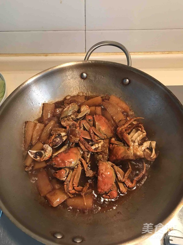 毛蟹土豆条(创意菜)